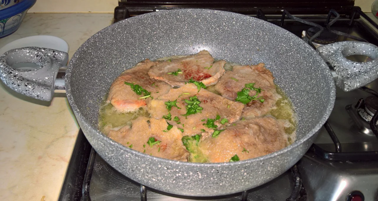 Carne al limone scaloppine